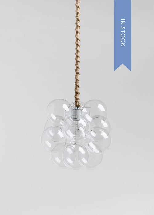 Petite Bubble Pendant - Clear