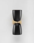 Frances Double Sconce - Black