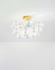Flushmount Bubble Chandelier - Iridescent