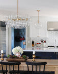 Round Branch Bubble Chandelier