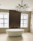 Round Branch Bubble Chandelier