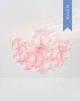 Flushmount Bubble Chandelier - Blush