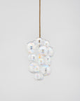 The Waterfall Glass Bubble Chandelier