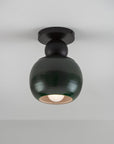 Terrene Flushmount in Juniper and Black
