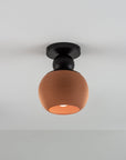 Terrene Flushmount in Terracotta