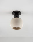 Terrene Flushmount - Cream & Black