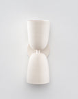 Terrene Double Sconce in Cream