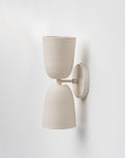 Terrene Double Sconce in Cream