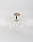 The Flushmount Bubble Chandelier