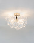 The Flushmount Bubble Chandelier