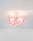 The Blush Flushmount Bubble Chandelier