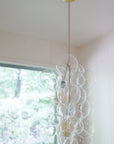 The Cascade Glass Bubble Chandelier