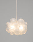 Frosted 25 Bubble Chandelier