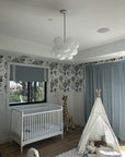 Frosted 25 Bubble Chandelier