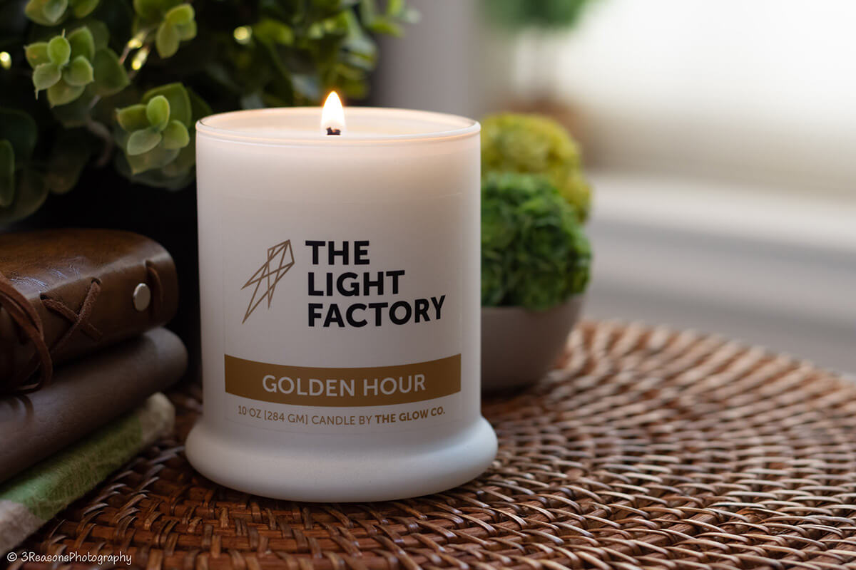 The Golden Hour Candle Collaboration The Light Factory