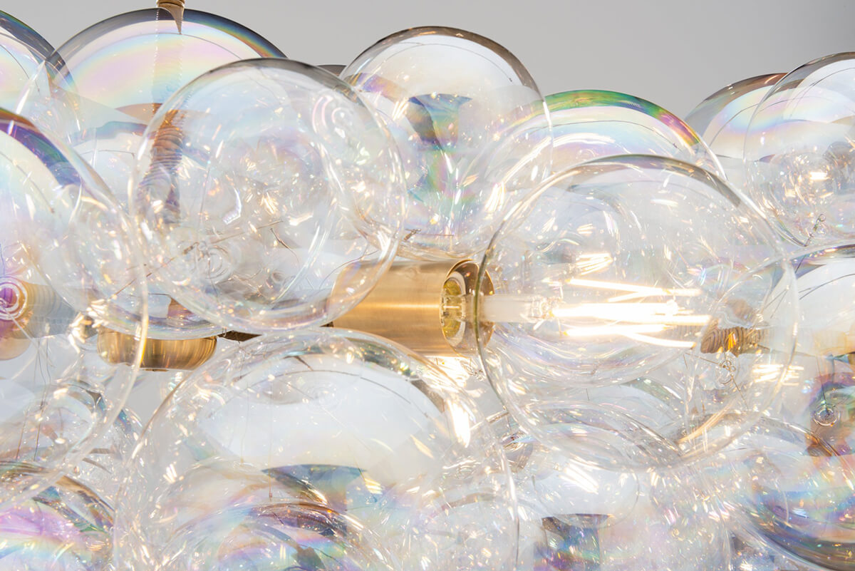 Iridescent Branch Chandelier