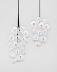 Iridescent Cascade Chandelier