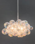 The Iridescent Cumulus Bubble Chandelier