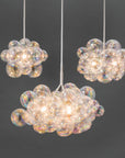 The Iridescent Cumulus Bubble Chandelier