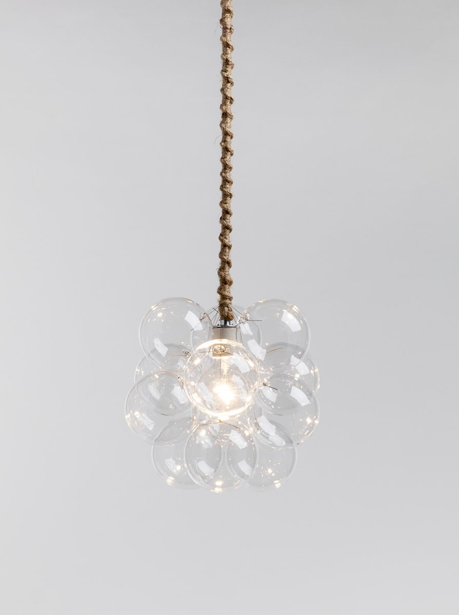 Small glass pendant hotsell