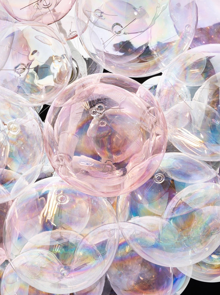 The Sunset 45 Bubble Chandelier