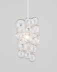 The Waterfall Glass Bubble Chandelier