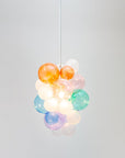 The Waterfall Glass Bubble Chandelier