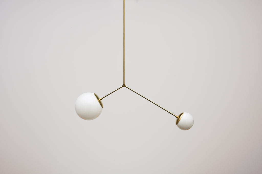 The Brass Balance Chandelier