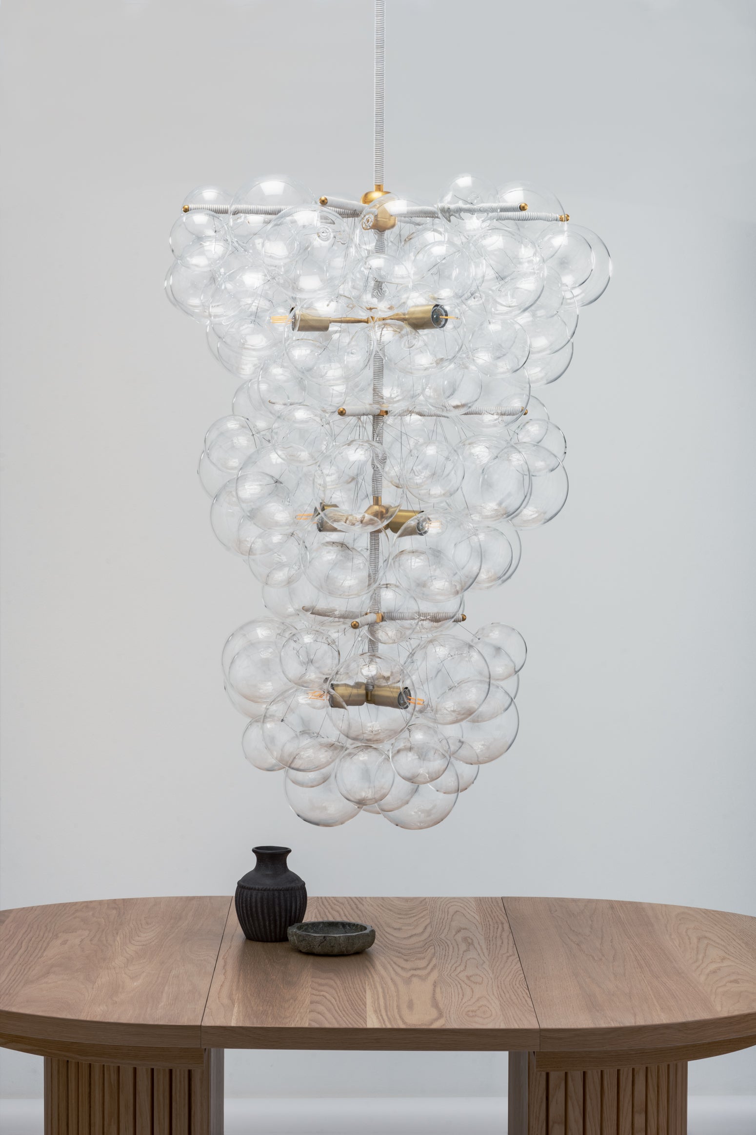 Plume Bubble Chandelier
