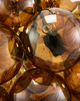 Amber 31 Bubble Chandelier