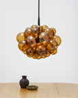 Amber 31 Bubble Chandelier