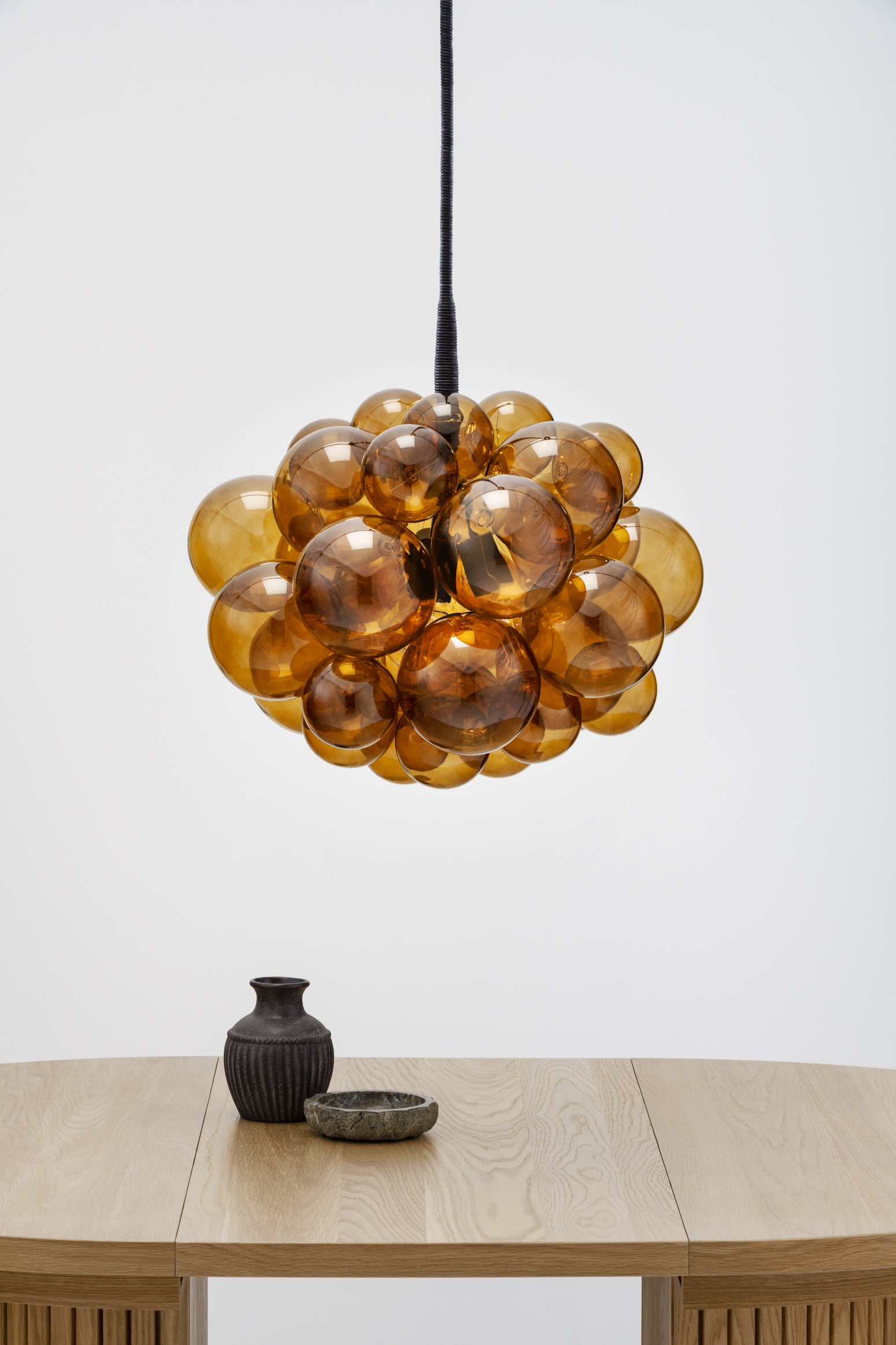 Amber 31 Bubble Chandelier
