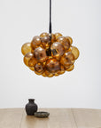 Amber 31 Bubble Chandelier