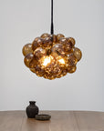 Amber 31 Bubble Chandelier