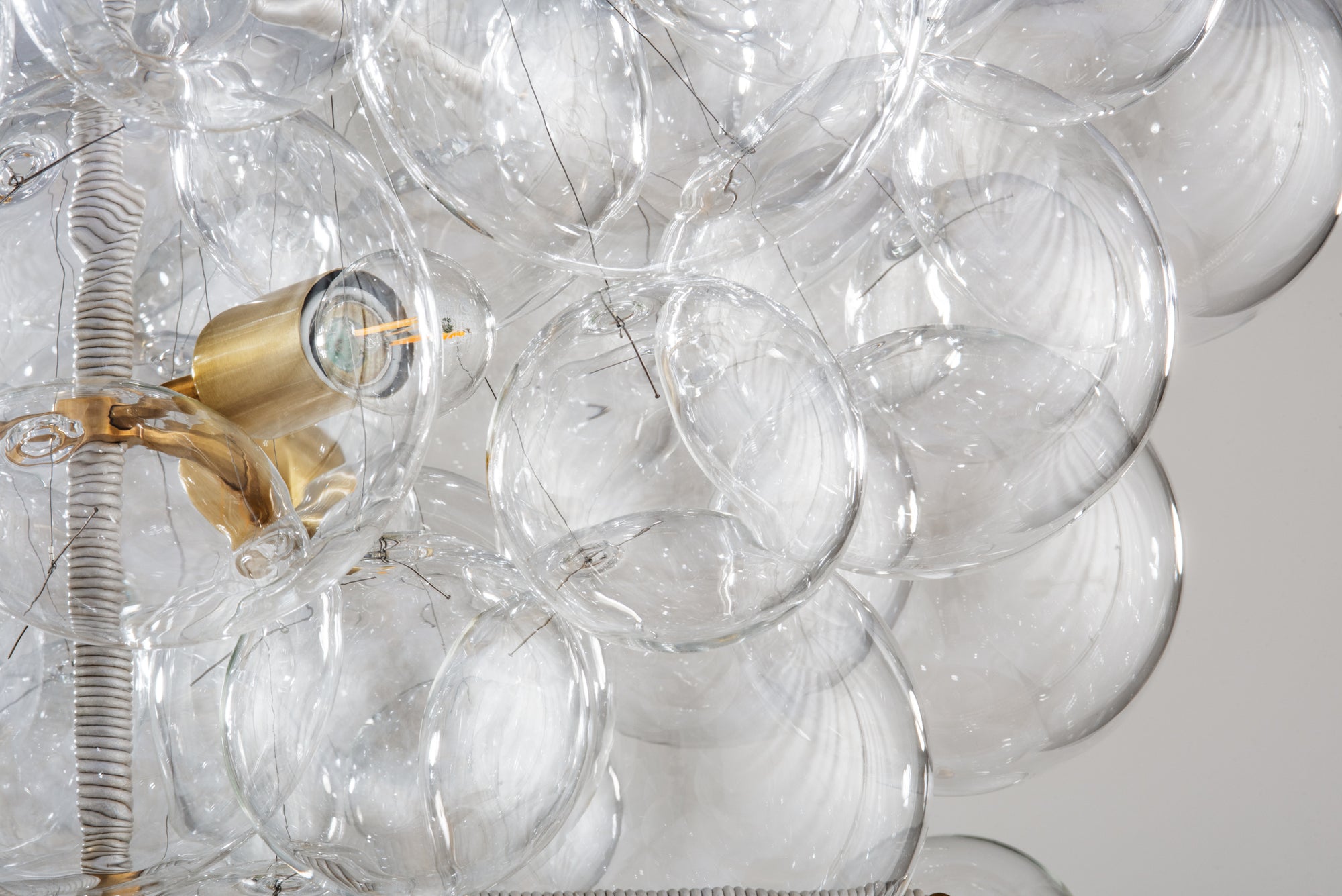 Plume Bubble Chandelier