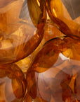 Amber 31 Bubble Chandelier