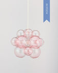Organic Bubble Chandelier - Blush