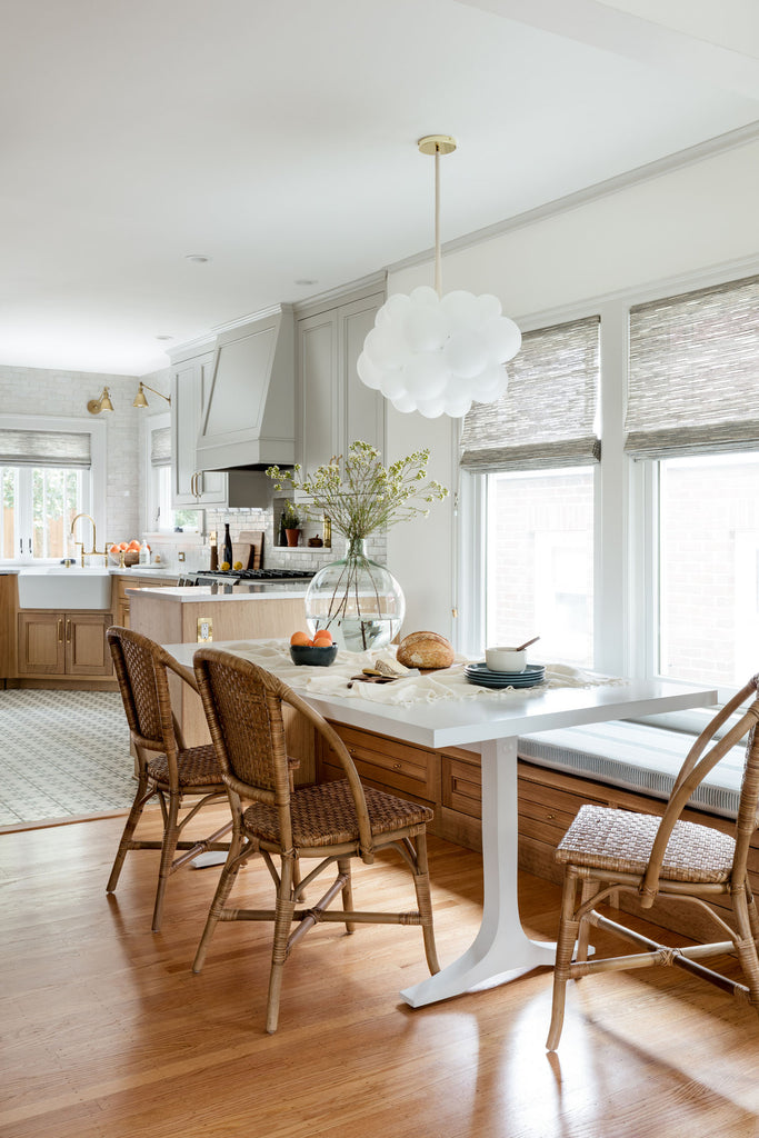 The Frosted 31 Glass Bubble Chandelier