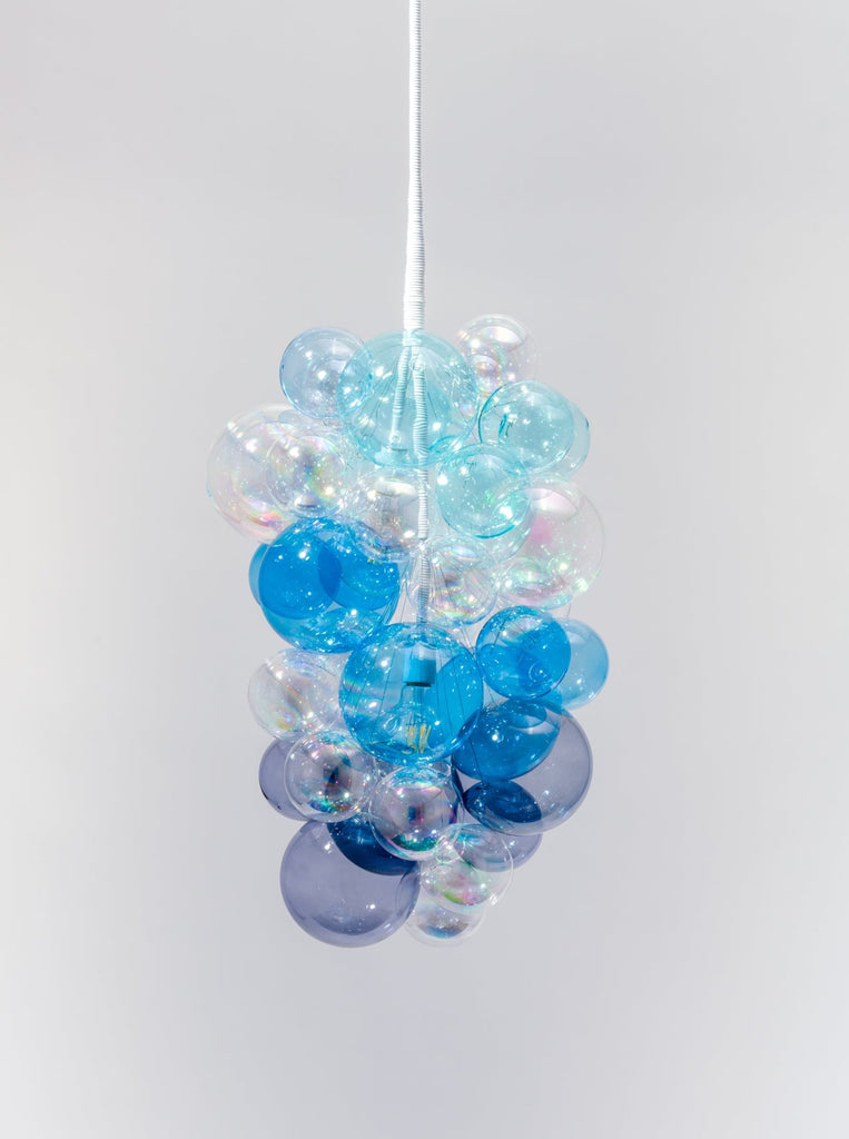 The Cascade Glass Bubble Chandelier