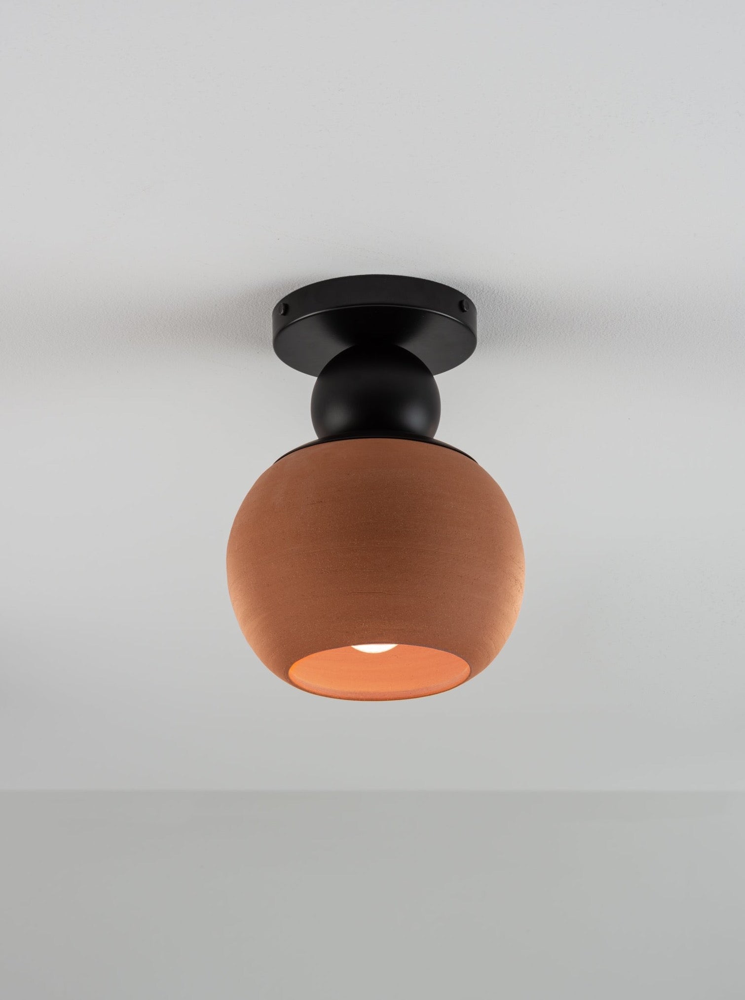 Terrene Flushmount in Terracotta