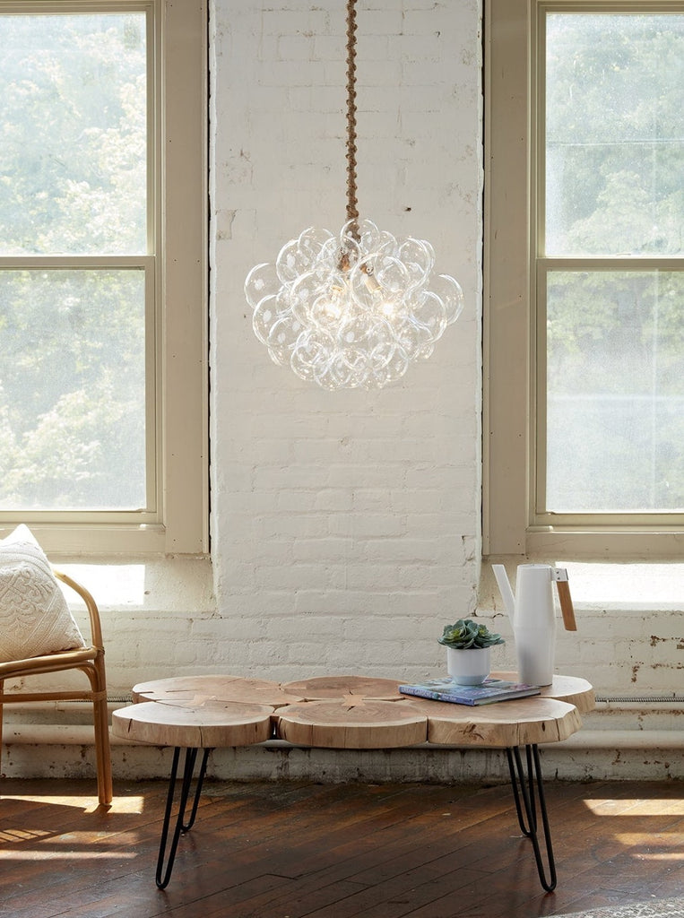 The 31 Glass Bubble Chandelier