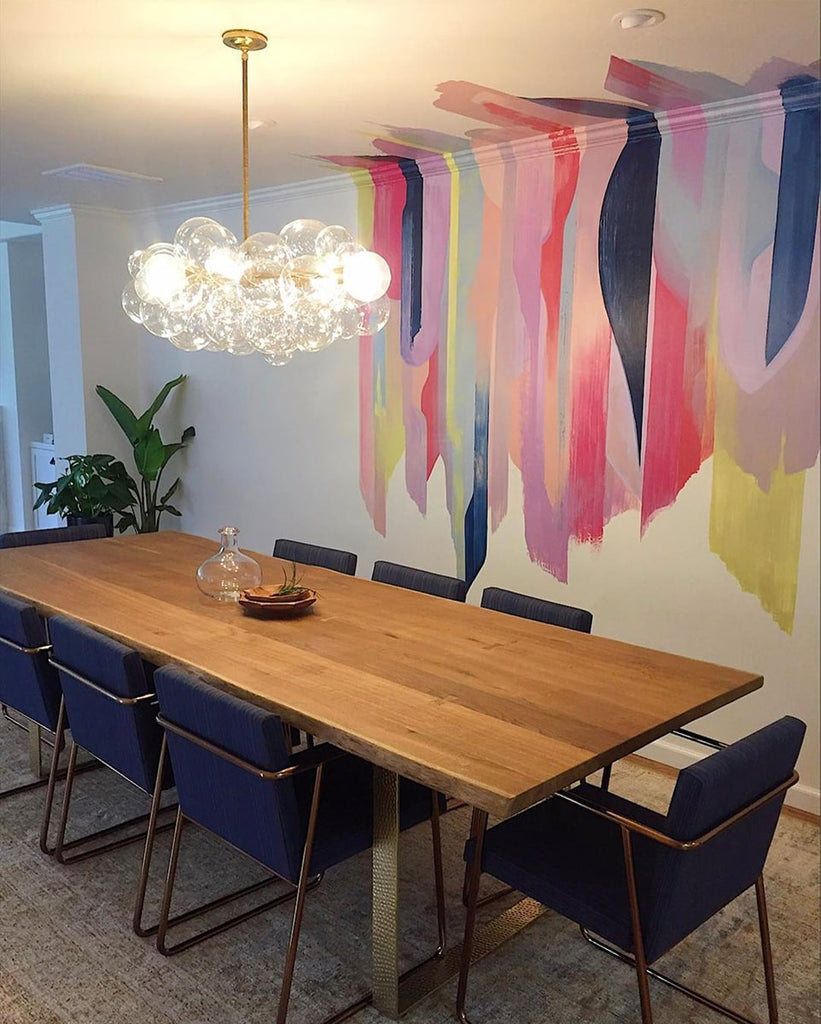 The Branch Glass Bubble Chandelier