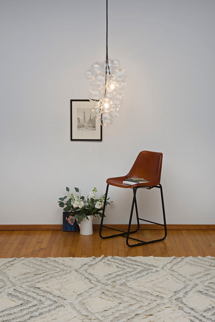 The Cascade Glass Bubble Chandelier