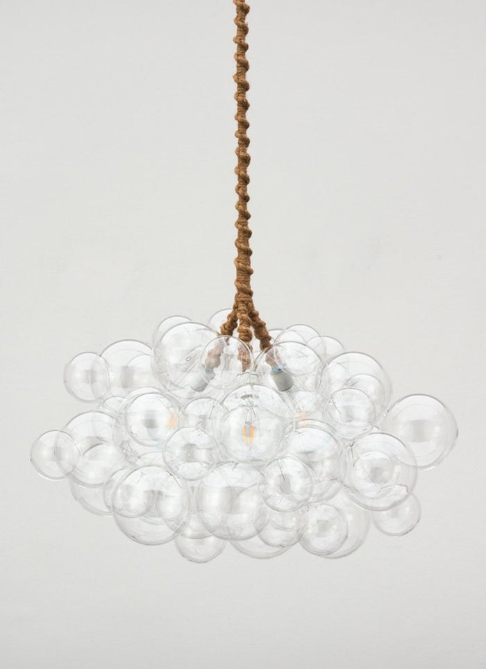 The Cumulus Glass Bubble Chandelier
