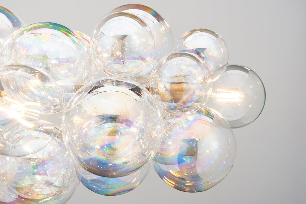 The Iridescent Branch Bubble Chandelier