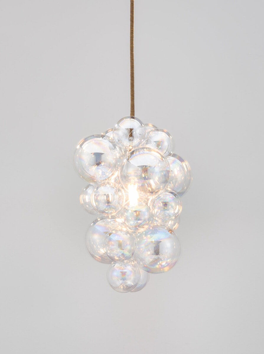 The Iridescent Waterfall Bubble Chandelier