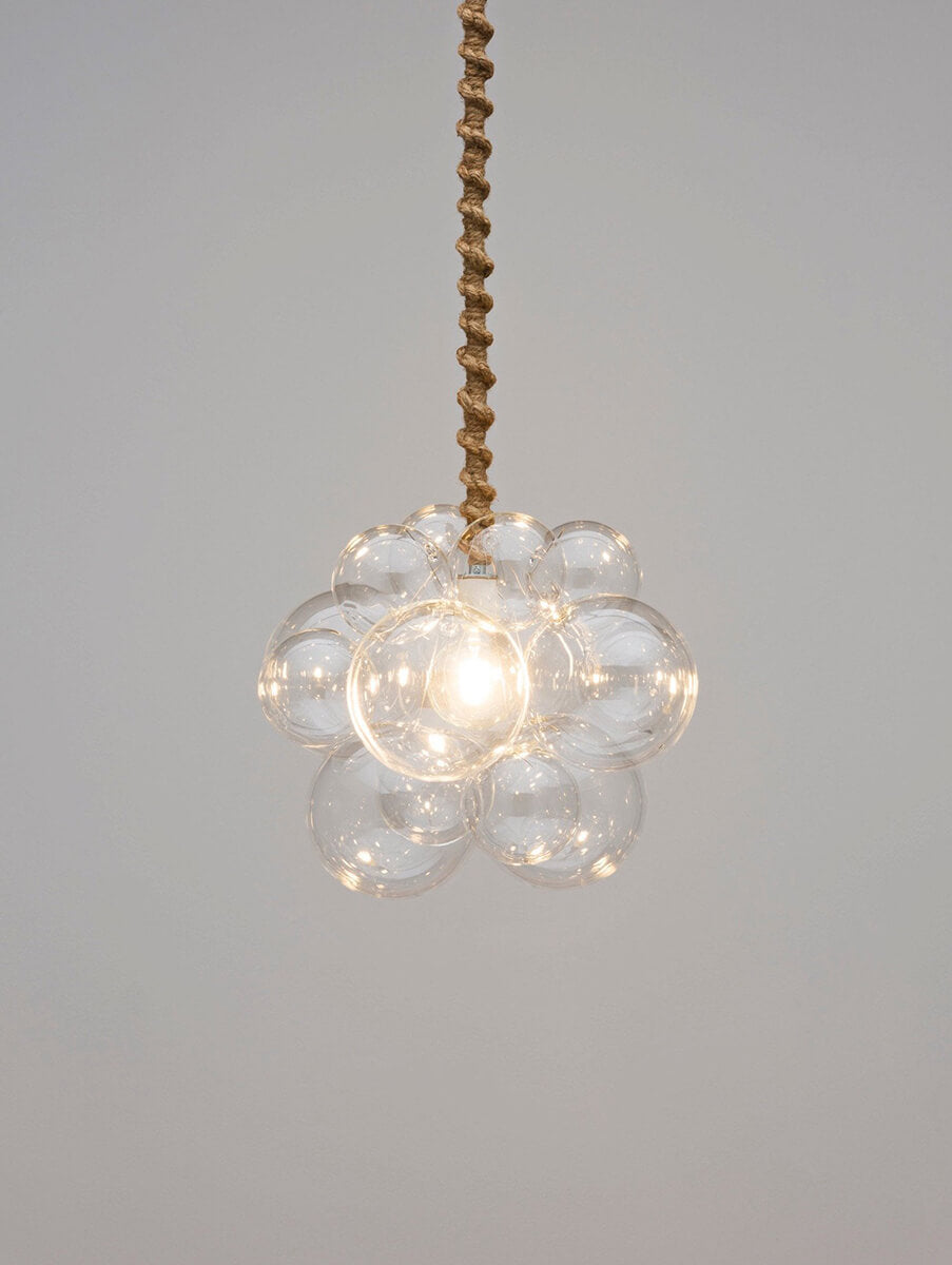 The Organic Glass Bubble Chandelier