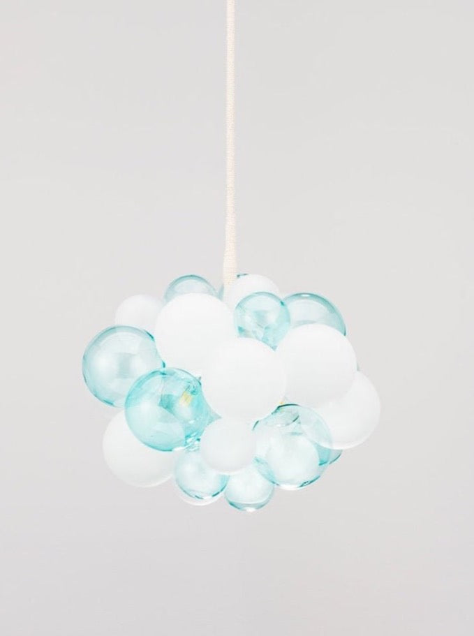 The Seaglass 31 Glass Bubble Chandelier