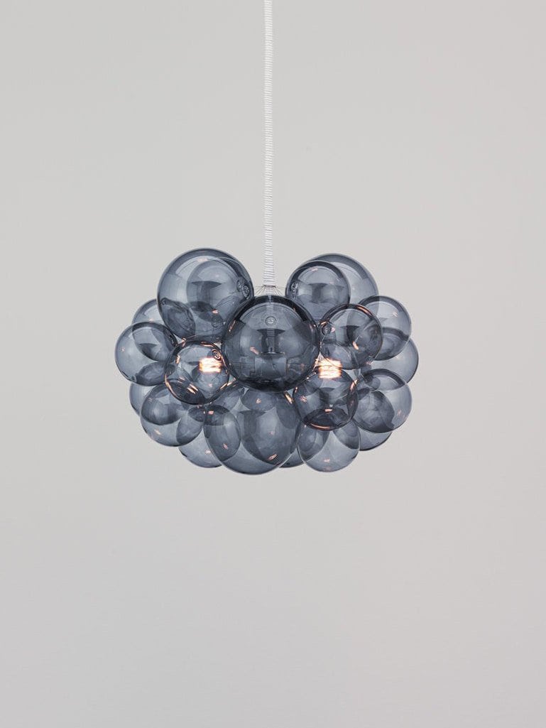 The Smoke 25 Glass Bubble Chandelier